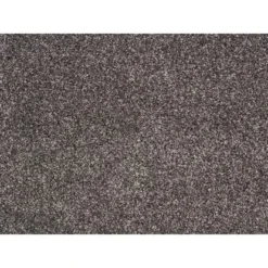 Teppichboden Tara Velours Mit Vlies Rücken Anthrazit Meterware 400 Cm Breite