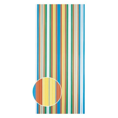 Streifenvorhang Bunt 90 Cm X 200 Cm 1 Streifenvorhang Bunt 90 Cm X 200 Cm