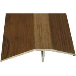 Ausgleichsprofil Clip-System Alu 56 Mm Nussbaum 1000 Mm