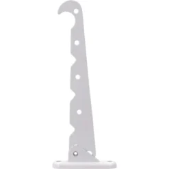 Siro Klapphaken Kleiderlüfter 1142 Metall Weiß Länge: 290 Mm -Wenko Astra Geschaft 301463 3567 4