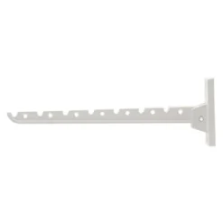 Siro Klapphaken Kleiderlüfter 1141 Metall Weiß Länge 330 Mm -Wenko Astra Geschaft 301466 3567