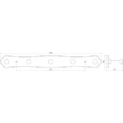Siro Hakenleiste S126 Kiefer Länge 460 Mm 5 Haken FSC® 13 Siro Hakenleiste S126 Kiefer Länge 460 Mm 5 Haken FSC® -Wenko Astra Geschaft 327211 3567 8TZ