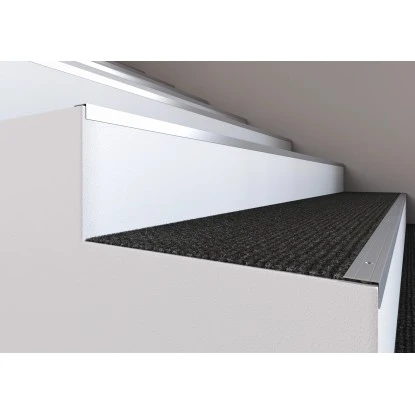 Treppenwinkelprofil 25 Mm X 10 Mm Silber 1000 Mm 2 Treppenwinkelprofil 25 Mm X 10 Mm Silber 1000 Mm – Bild 2