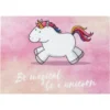 Astra Sauberlaufmatte Happy Home 50 X 70 Cm Einhorn Magical Rosa