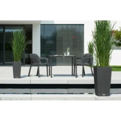 Esstisch Mit Glasplatte Granit 90 X 90 Cm -Wenko Astra Geschaft 339833 4186 4