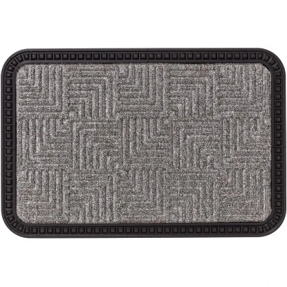 Astra Fußmatte Border Star 40 X 60 Cm Silber 1 Astra Fußmatte Border Star 40 X 60 Cm Silber