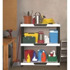 Duramax Kunststoffregal 3 Fächer -Wenko Astra Geschaft 387847 4171 3