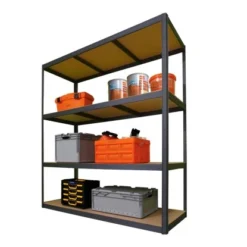 Metall-Schwerlastregal SL 160/250 Lackiert 180 Cm X 160 Cm X 60 Cm -Wenko Astra Geschaft 3991536 A 04