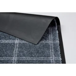 Schöner Wohnen Sauberlaufmatte Miami 50 Cm X 70 Cm Karo Polartürkis -Wenko Astra Geschaft 4002629191851 3662 4