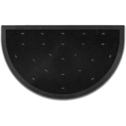 Astra Gummimatte Border Pin Ca. 45 Cm X 75 Cm Halbrund