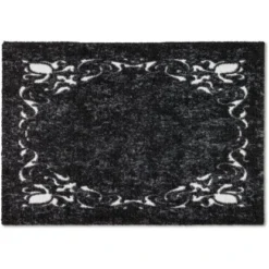 Astra Sauberlaufmatte Miabella Ca. 50 Cm X 70 Cm Ornamentbord. Schwarz -Wenko Astra Geschaft 4002629202922 4038 05