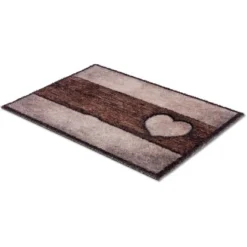 Astra Sauberlaufmatte Pure Und Soft 50 Cm X 70 Cm Holz Herz -Wenko Astra Geschaft 4002629203295 3662 3
