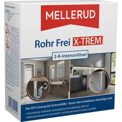 Mellerud 2-K-Intensivlöser Rohr-Frei X-TREM2 X 500 Ml 1 Mellerud 2-K-Intensivlöser Rohr-Frei X-TREM2 X 500 Ml