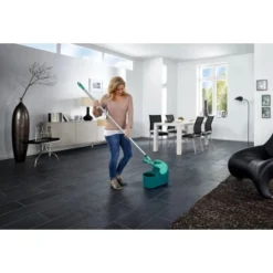 Leifheit Set Wischtuchpresse Profi Compact VS -Wenko Astra Geschaft 4006501550866.02