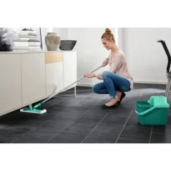 Leifheit Combi Set Bodenwischer + Eimer + Presse 24 Leifheit Combi Set Bodenwischer + Eimer + Presse -Wenko Astra Geschaft 4006501553560.06