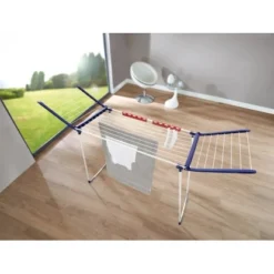 Leifheit Wäscheständer Pegasus Maxx Blau -Wenko Astra Geschaft 4006501816504.04