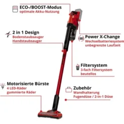 Einhell Power X-Change Akku-Staubsauger TE-SV 18 Li-Solo -Wenko Astra Geschaft 4006825659061 2171 03