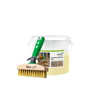 Osmo Anstrich-Entferner Gel Entfernt Alte Öl-Anstriche 2,5 L Inkl. Terrassenbürste 1 Osmo Anstrich-Entferner Gel Entfernt Alte Öl-Anstriche 2,5 L Inkl. Terrassenbürste