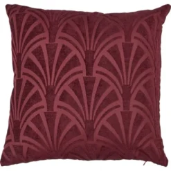 Kissen Blush Bordeaux Rot 45 Cm X 45 Cm
