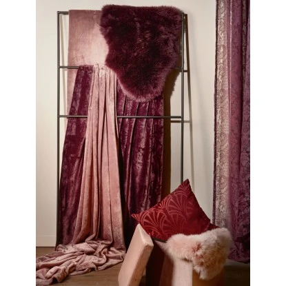 Fleece-Decke Blush Bordeaux Rosa 150 Cm X 200 Cm 4 Fleece-Decke Blush Bordeaux Rosa 150 Cm X 200 Cm – Bild 4