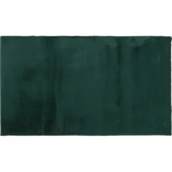 Hochflor-Teppich Dark Wonder Dunkelgrün 80 X 140 Cm