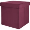 Falt-Hocker Dark Wonder 38 Cm X 38 Cm X 38 Cm Magenta