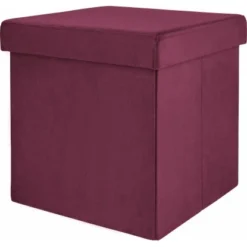 Falt-Hocker Dark Wonder 38 Cm X 38 Cm X 38 Cm Magenta