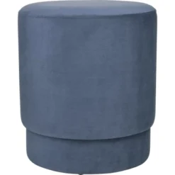 Sitzhocker Dark Wonder Ø 40 Cm H: 45 Cm Blau