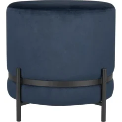 Sitzhocker Dark Wonder Ø 43 Cm H: 40 Cm Dunkelblau