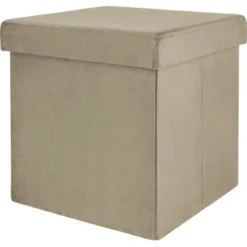 Falt-Hocker Modern Antique 38 Cm X 38 Cm X 38 Cm Grau