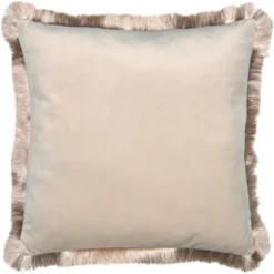 Kissen Mit Fransen Modern Antique 45 Cm X 45 Cm Beige