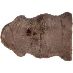Schaffell Echtfell 60 Cm X 90 Cm Braun