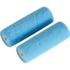 LUX Blue Felt Walze 12 Cm 2 Stück