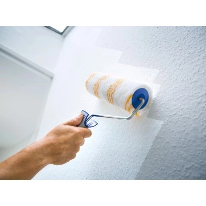 LUX Dispersionswalze 25 Cm Polyamid Gold-Gestreift Rau 2 LUX Dispersionswalze 25 Cm Polyamid Gold-Gestreift Rau – Bild 2