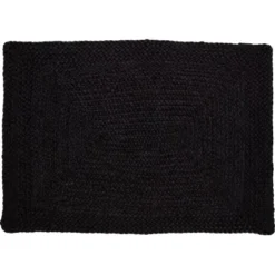 OBI Jute Teppich Schwarz 60 X 90 Cm