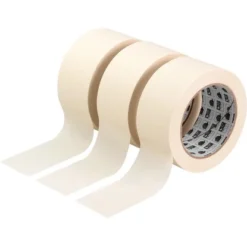 Flachkrepp Klebeband-Set Beige 3 X 50 M X 50 Mm