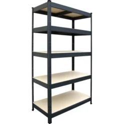 Metall-Schwerlastregal Pulverbeschichtet 180 Cm X 100 Cm X 50 Cm