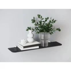 Glasregal Bransley 0,6 Cm X 60 Cm X 15 Cm Schwarz -Wenko Astra Geschaft 4007873489044 20