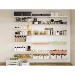 Metall-Drahtgitterkorb 12 Cm X 39 Cm X 80 Cm Weiß -Wenko Astra Geschaft 4007873491627 30