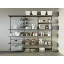 Metall-Drahtgitterkorb 12 Cm X 39 Cm X 80 Cm Alu-Weiß -Wenko Astra Geschaft 4007873491641 30