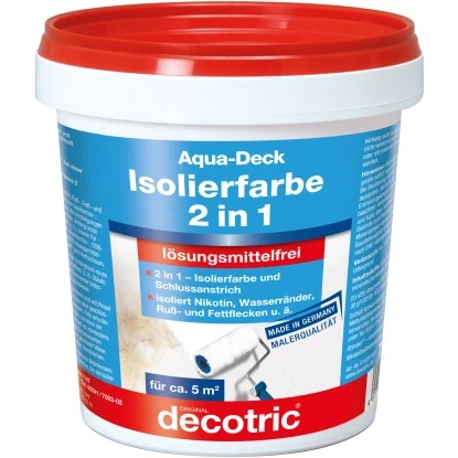Decotric Aqua-Deck Isolierweiß 750 Ml 1 Decotric Aqua-Deck Isolierweiß 750 Ml