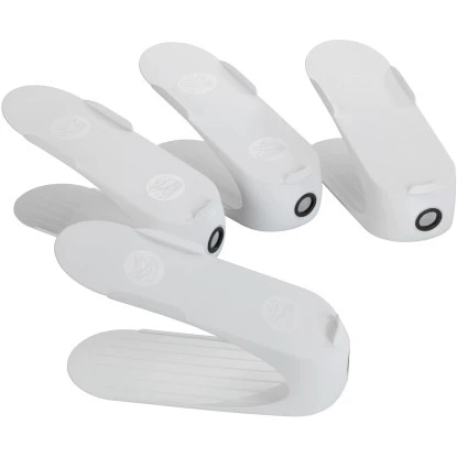 Wenko Schuhhalter 4er-Set Weiß 1 Wenko Schuhhalter 4er-Set Weiß