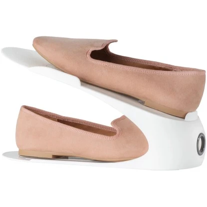 Wenko Schuhhalter 4er-Set Weiß 2 Wenko Schuhhalter 4er-Set Weiß – Bild 2