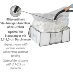 Wenko Vakuum Soft Box L Weiß 25 Cm X 65 Cm X 50 Cm -Wenko Astra Geschaft 4008838745076 1068 03