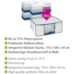 Wenko Vakuum Soft Box L Weiß 25 Cm X 65 Cm X 50 Cm -Wenko Astra Geschaft 4008838745076 1068 04