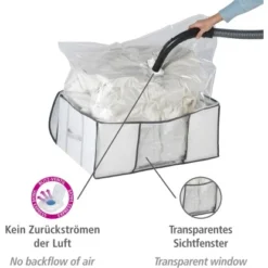 Wenko Vakuum Soft Box L Weiß 25 Cm X 65 Cm X 50 Cm -Wenko Astra Geschaft 4008838745076 1068 05