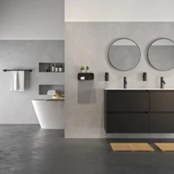 Tiger 2-Store Duschkorb / Wandablage 25 Cm Schwarz 20 Tiger 2-Store Duschkorb / Wandablage 25 Cm Schwarz -Wenko Astra Geschaft 4008911500028 4621 31