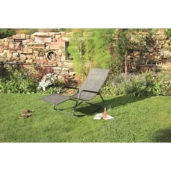 Acamp Schaukelliege Rockstar Anthrazit 7 Acamp Schaukelliege Rockstar Anthrazit -Wenko Astra Geschaft 4013556406352 3279 02