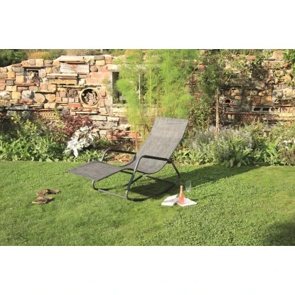 Acamp Schaukelliege Rockstar Anthrazit 3 Acamp Schaukelliege Rockstar Anthrazit – Bild 3