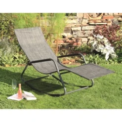 Acamp Schaukelliege Rockstar Anthrazit 9 Acamp Schaukelliege Rockstar Anthrazit -Wenko Astra Geschaft 4013556406352 3282 05